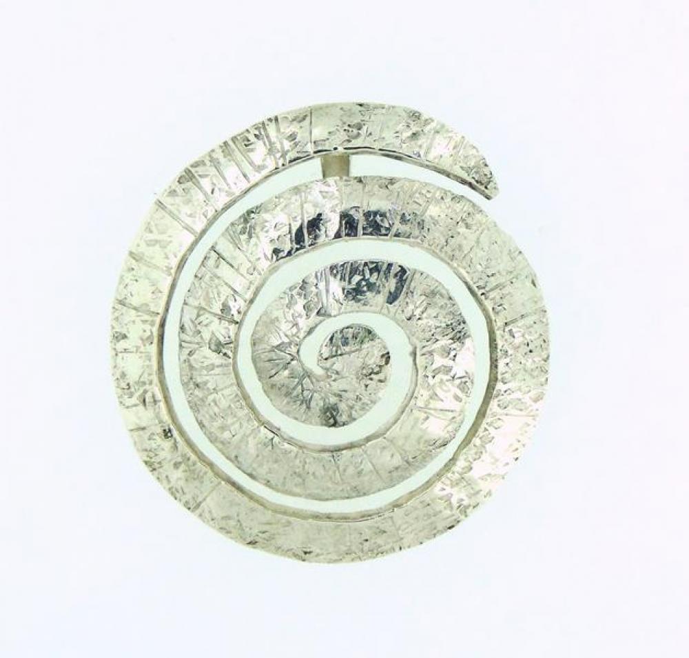 Ciondolo spirale argento 925%° 